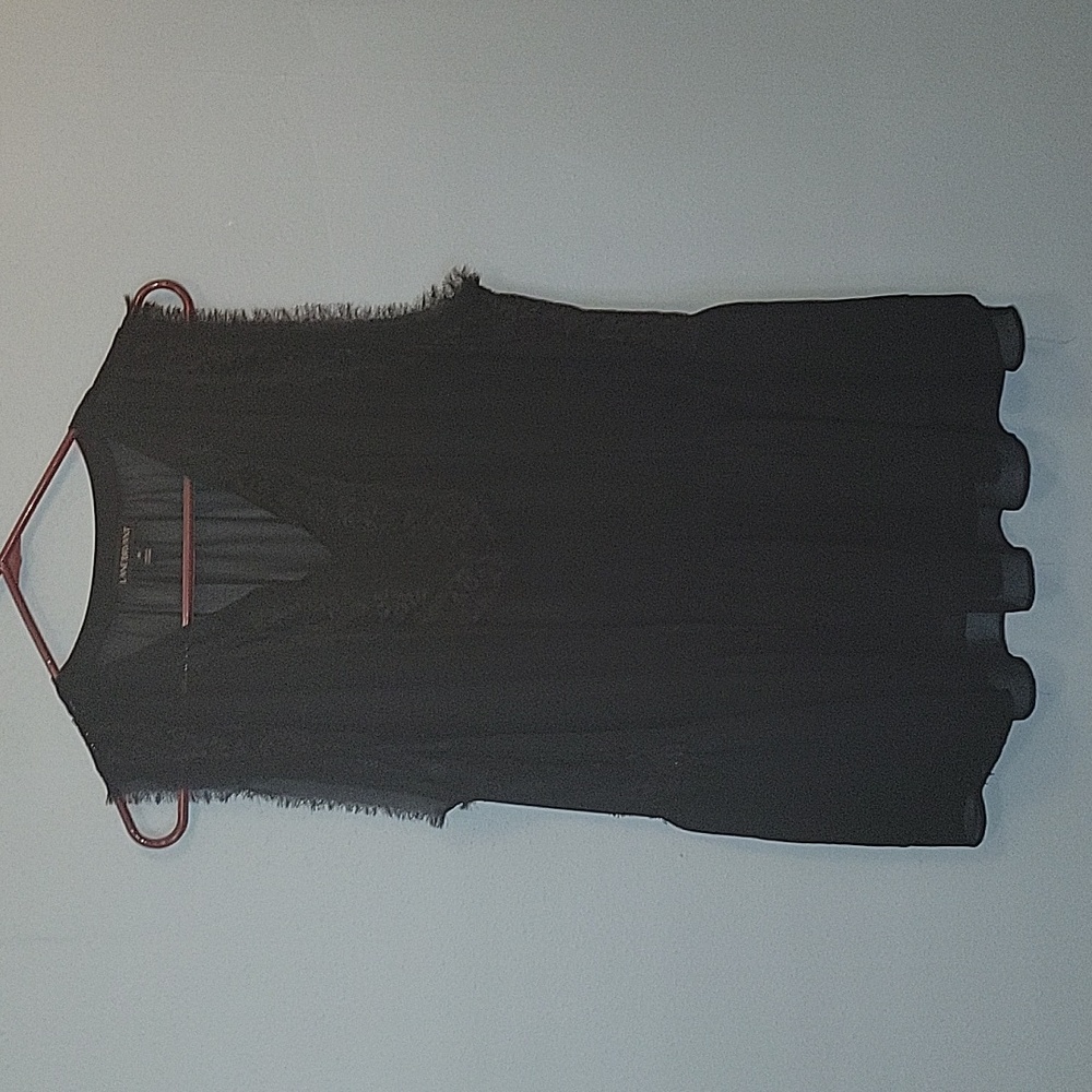 🎊 Lane Bryant black lace flowy tank top